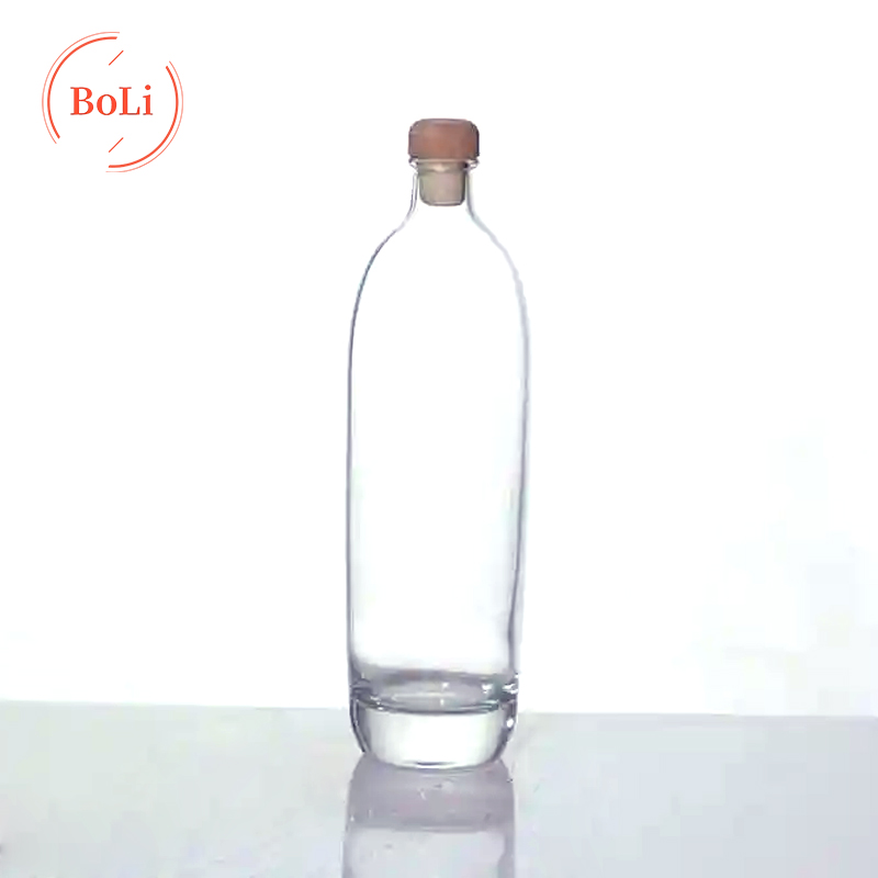 Round vodka glass bottles 500ml