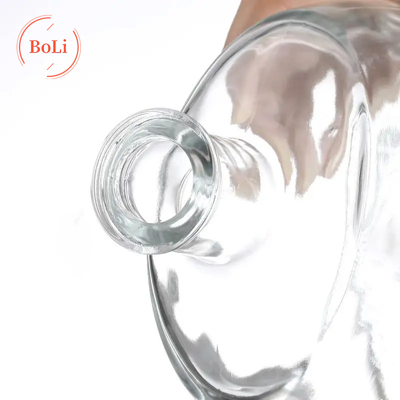 375ml 500ml 700ml Sake Glass Bottle Vodka Whiskey Tequila With Cork Stopper
