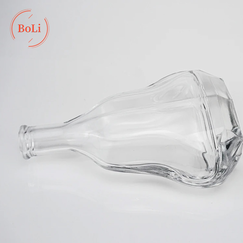 Unique Shaped Gourd Shaped Custom Whisky Brandy 700ml 750ml 500ml 1000ml Empty Glass Bottle